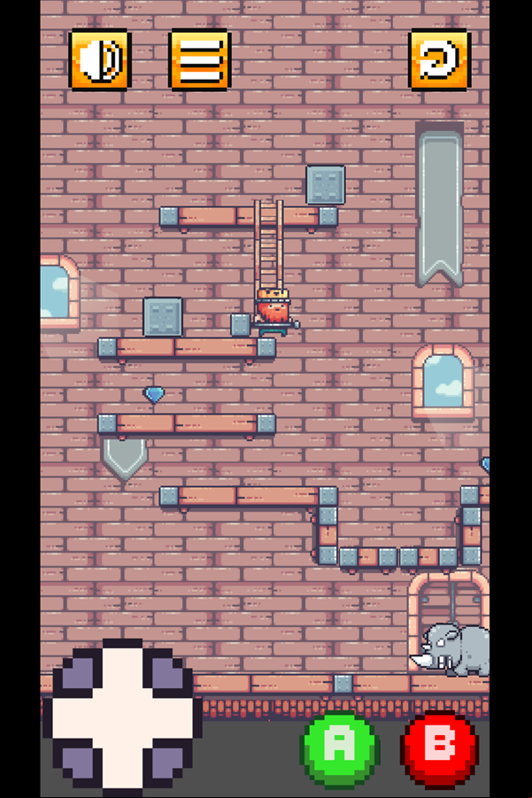 King of The Rocks Game Screenshot.
