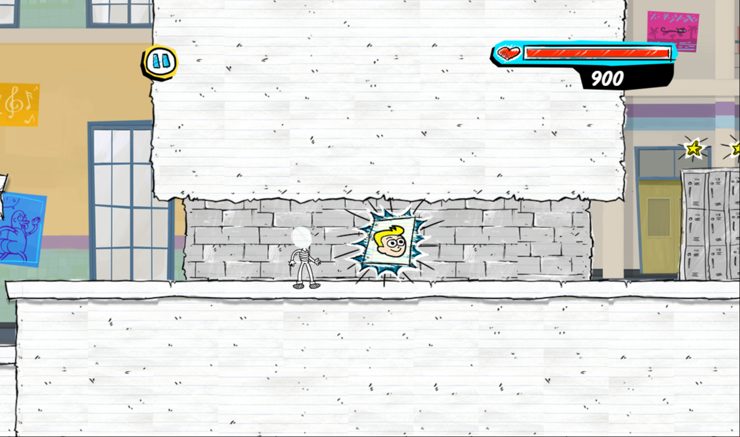 Kirby Buckets Scrawl & Brawl Game Face Unlocked Screenshot.