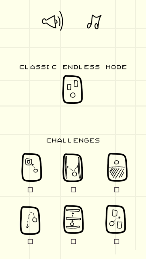 Kulko Game Select Screenshot.