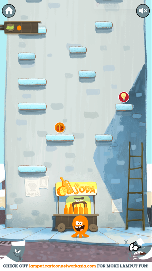 Lamput Jump Game Start Screenshot.