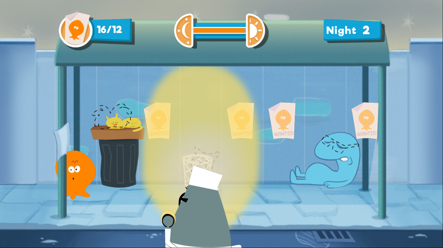 Lamput Pesky Posters Game Screenshot.
