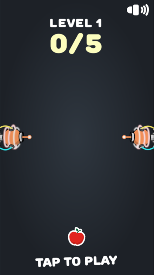 Laser Slicer Game Screenshot.