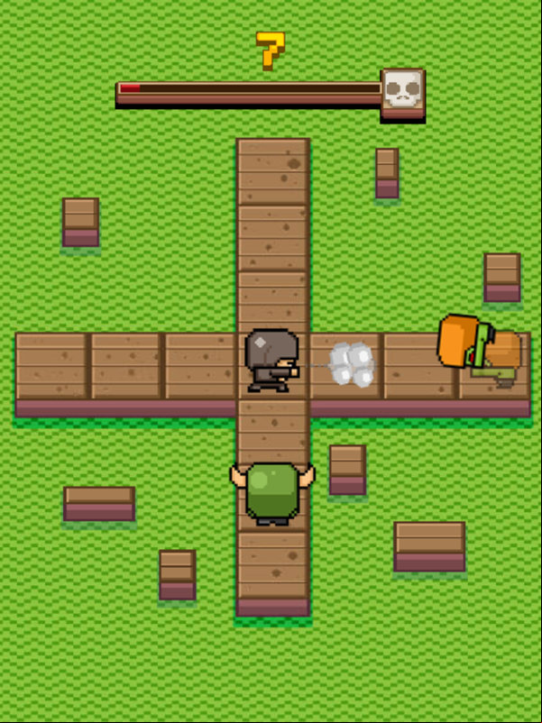 Leave Me Alone Game Play Screenshot.