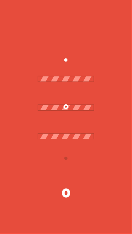 Line Barriers Game Start Screenshot.