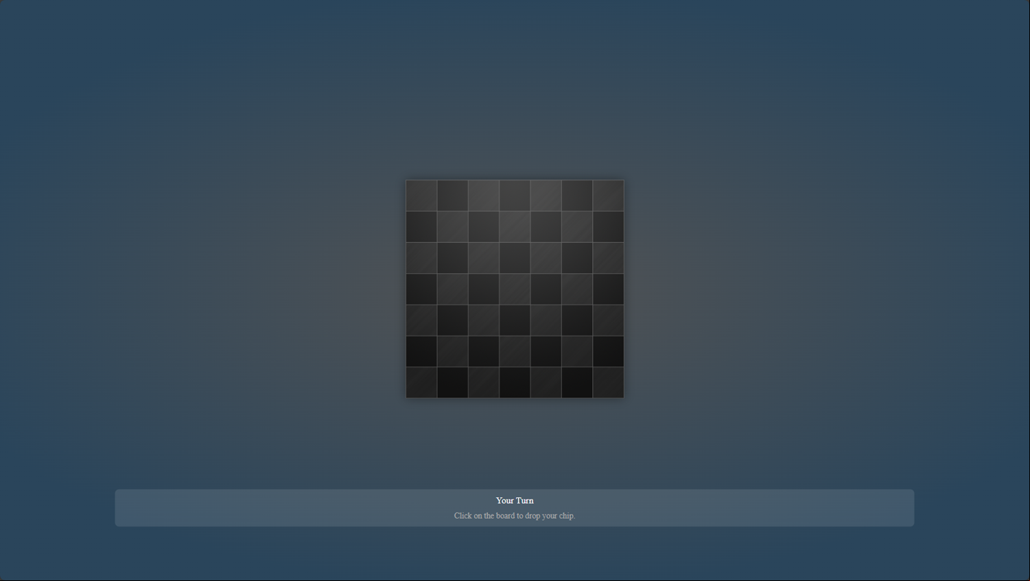Link 4 Game Start Screenshot.