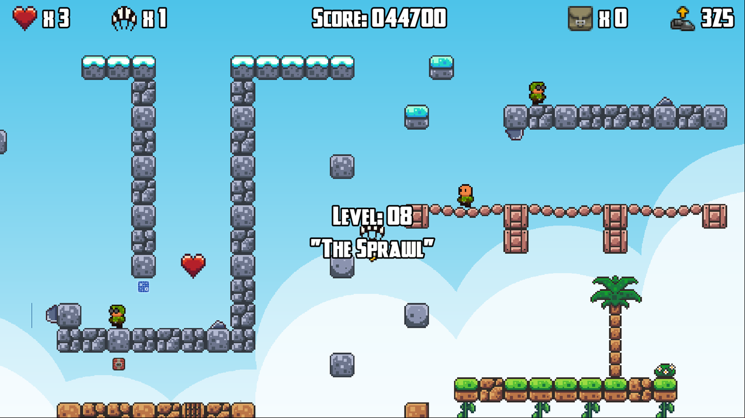 Little Spy Game Final Level Screenshot.