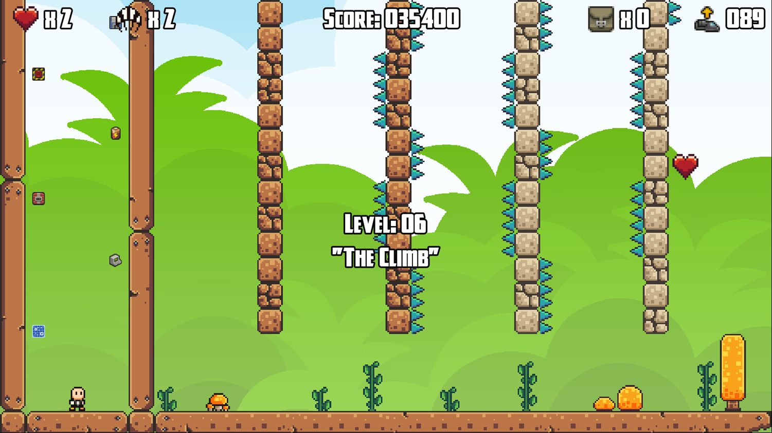 Little Spy Game Level Progress Screenshot.
