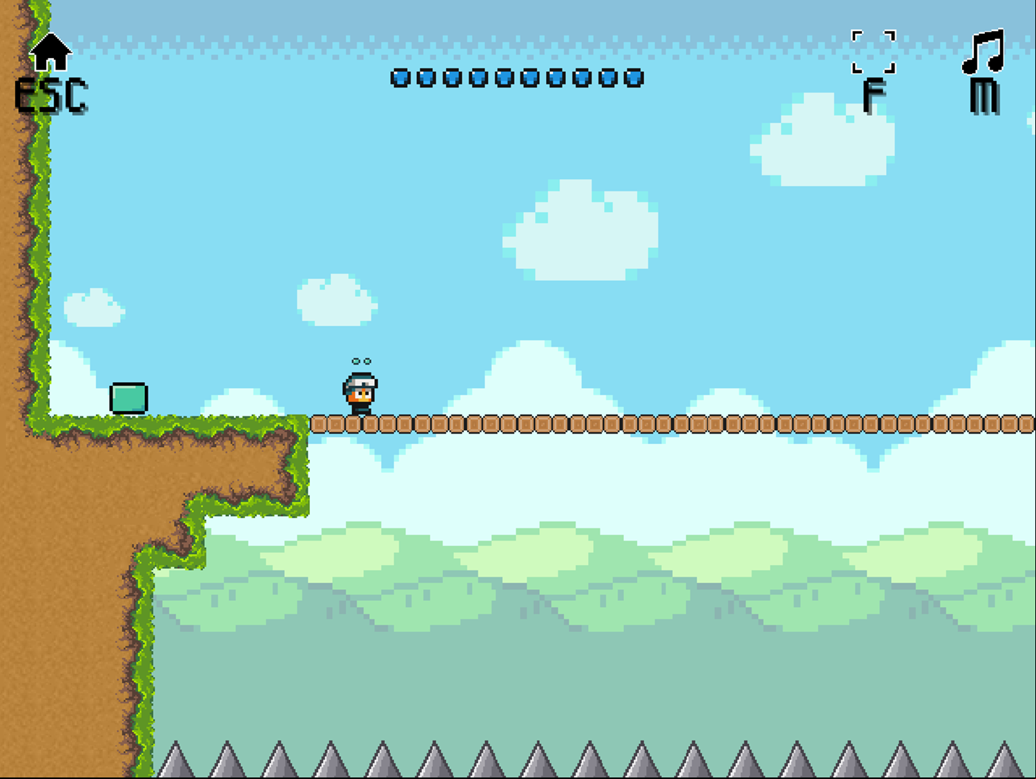 Low's Adventures 3 Game Final Level Screenshot.