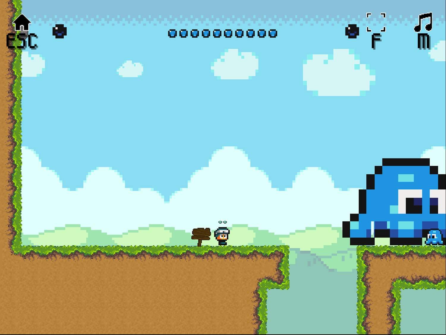 Low's Adventures 3 Game First Boss Battle Screenshot.