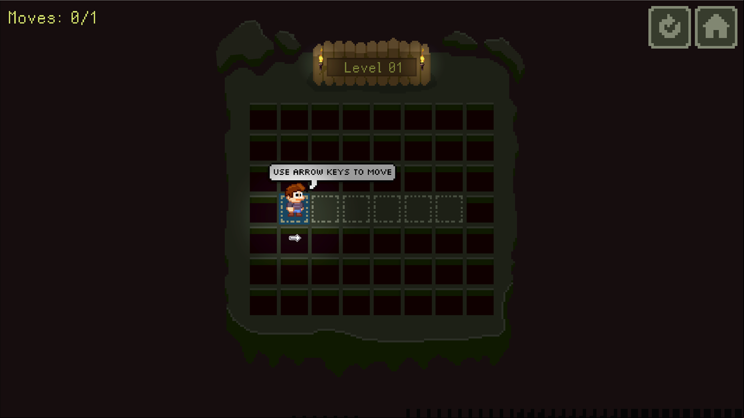 Luman Game Instructions Screen Screenshot.