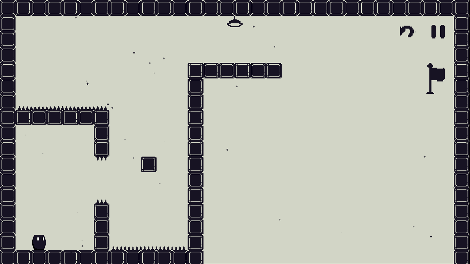 Luminara Game Final Level Light On Screenshot.