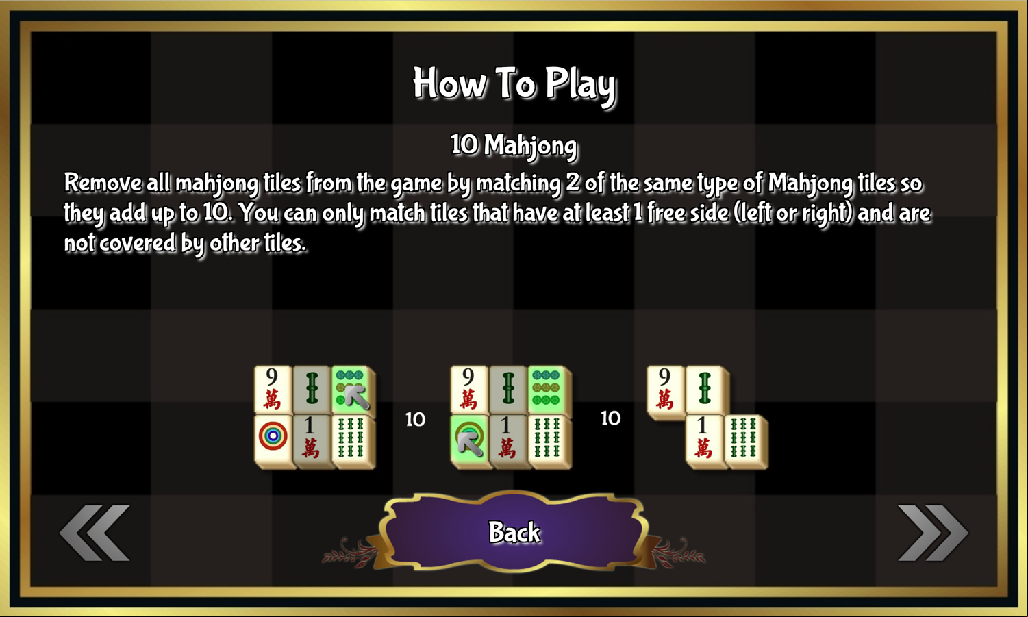 Mahjong Mix Game How To Play 10 Mahjong Screenshot.