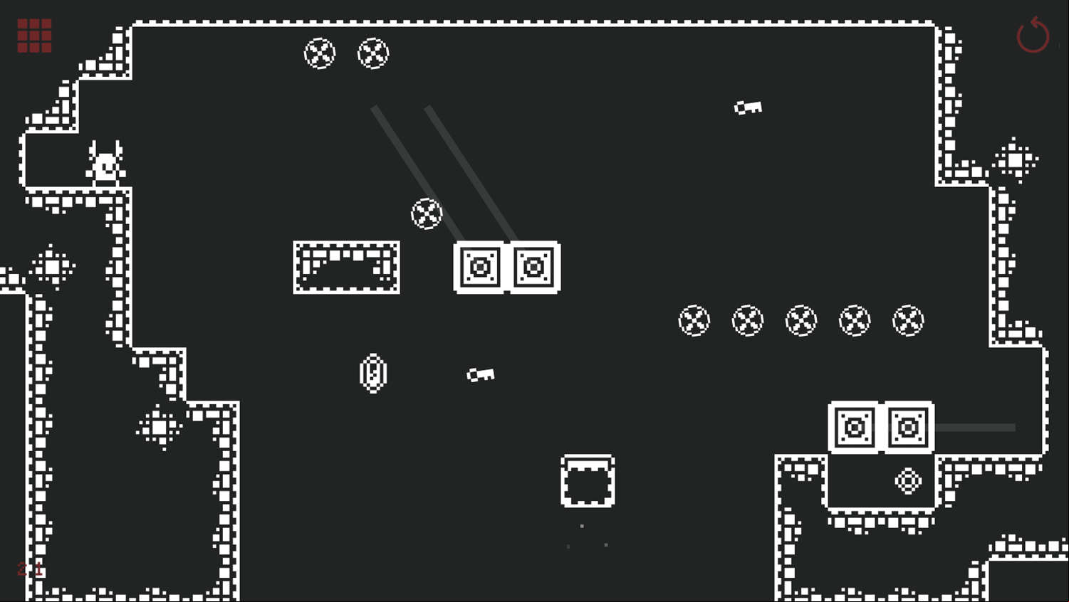 Malpek Game Final Level Screenshot.