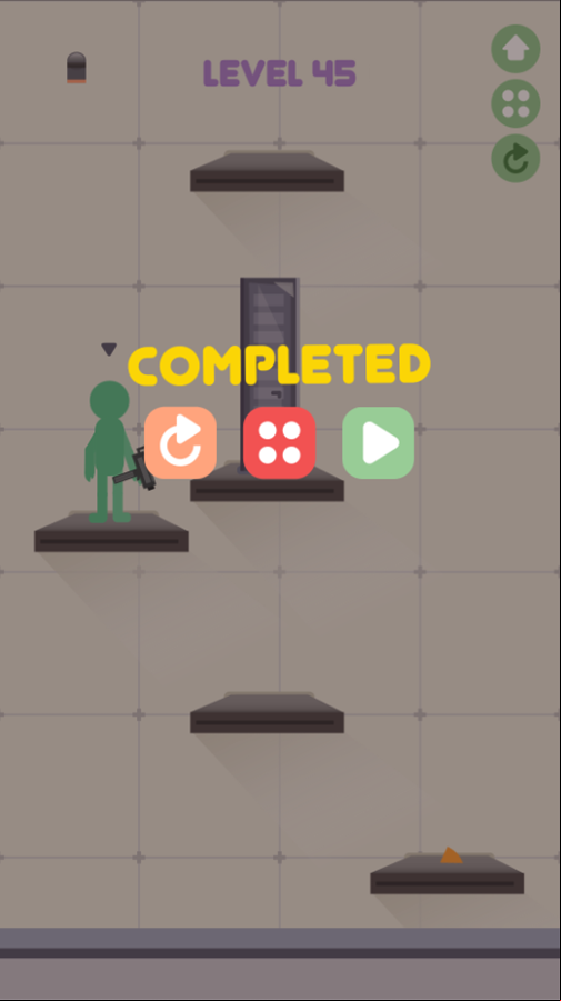 Master Insane Damage Game Level Completed Screen Screenshot.