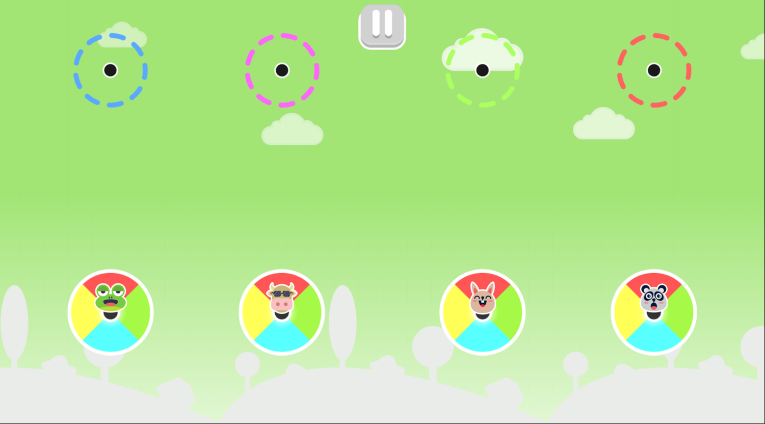 Match Color Game Start Screenshot.