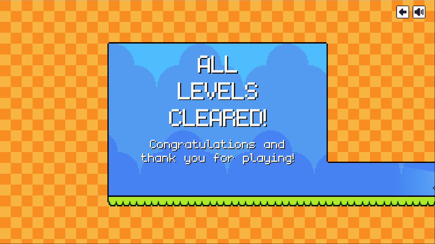 Math Duck Game Beat Screen Screenshot.