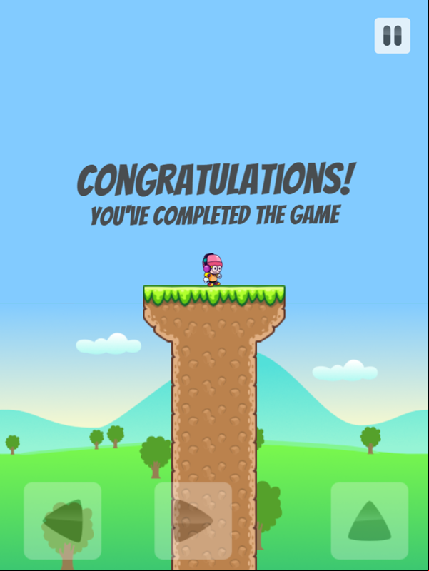 Melody's Adventure Game Complete Screenshot.