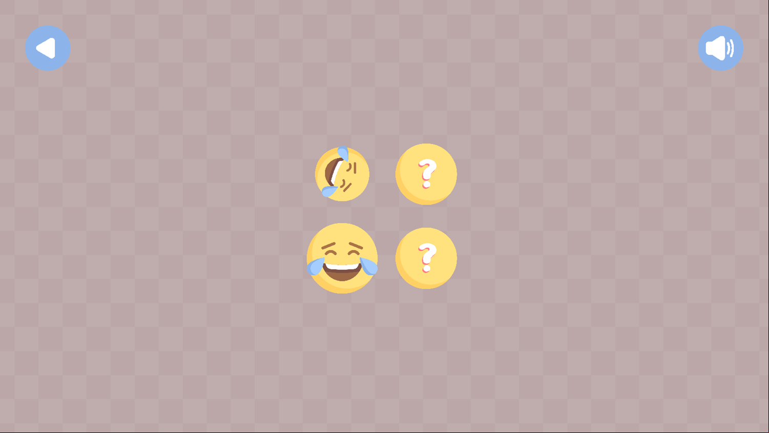 Memory Emoji Game Level Play Screenshot.
