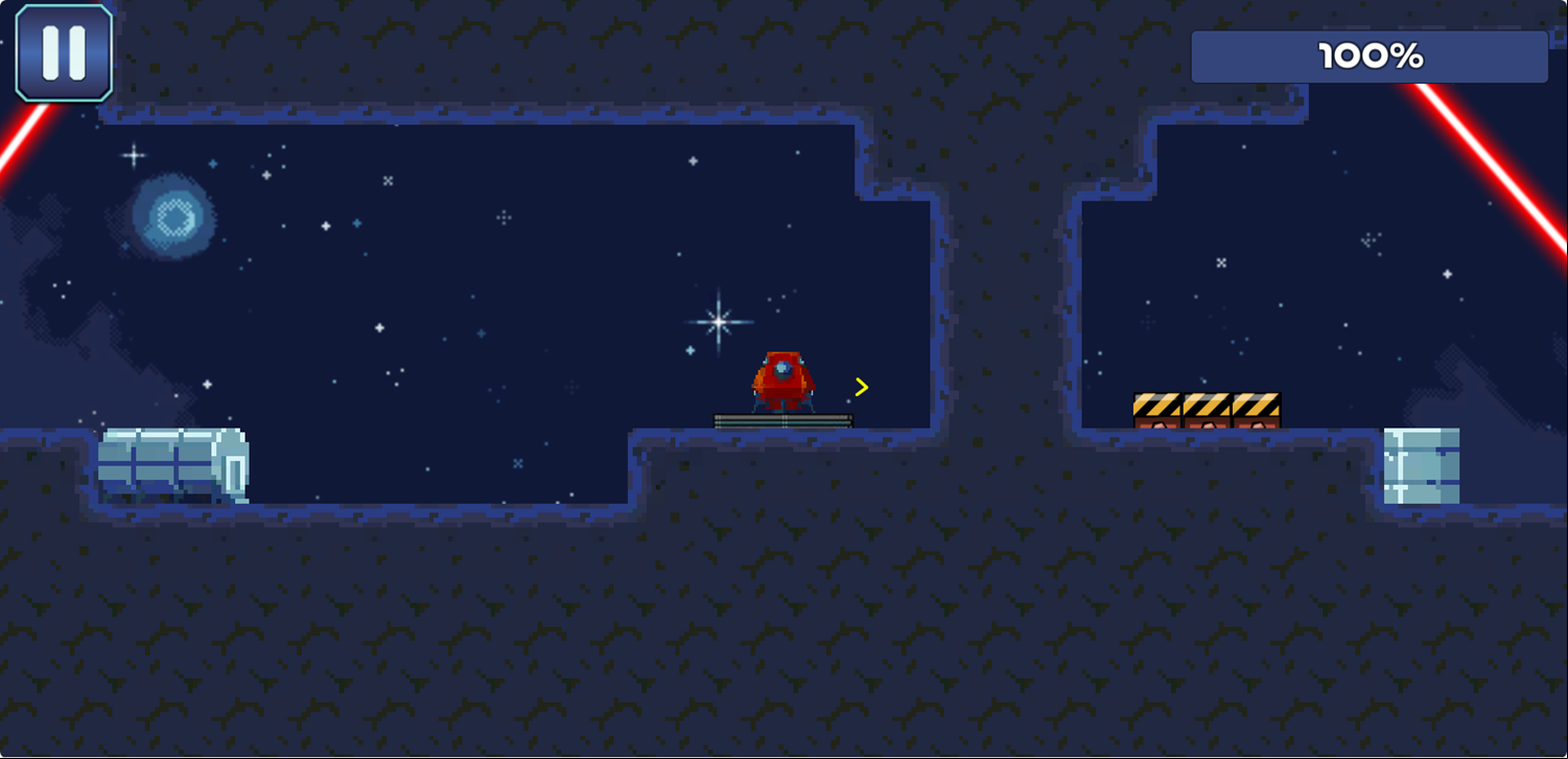 Mission To Europa Game Final Level Screenshot.