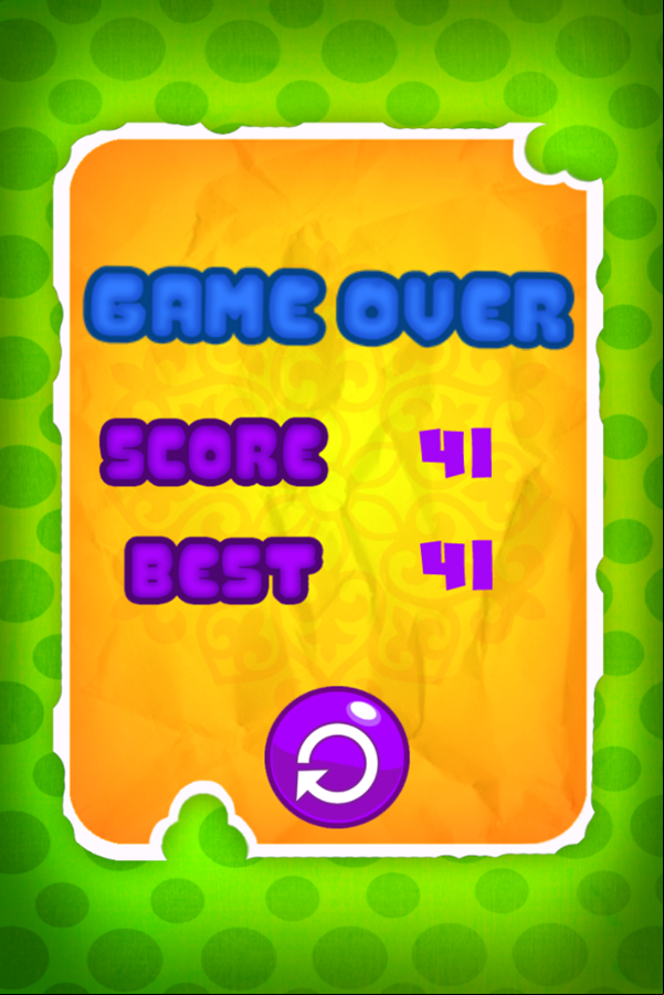Monster Ball  Game Score Screenshot.