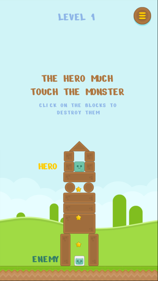Monster Destroyer Game How To Play Screenshot.