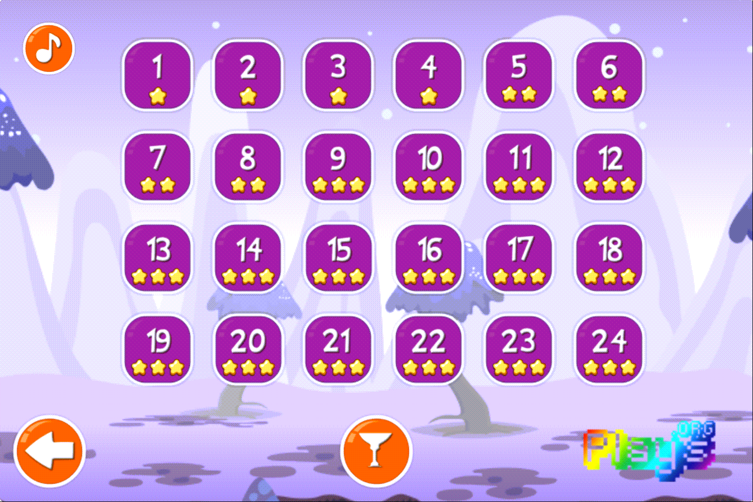 Monsterland 4 One More Junior Level Select Complete Screenshot.