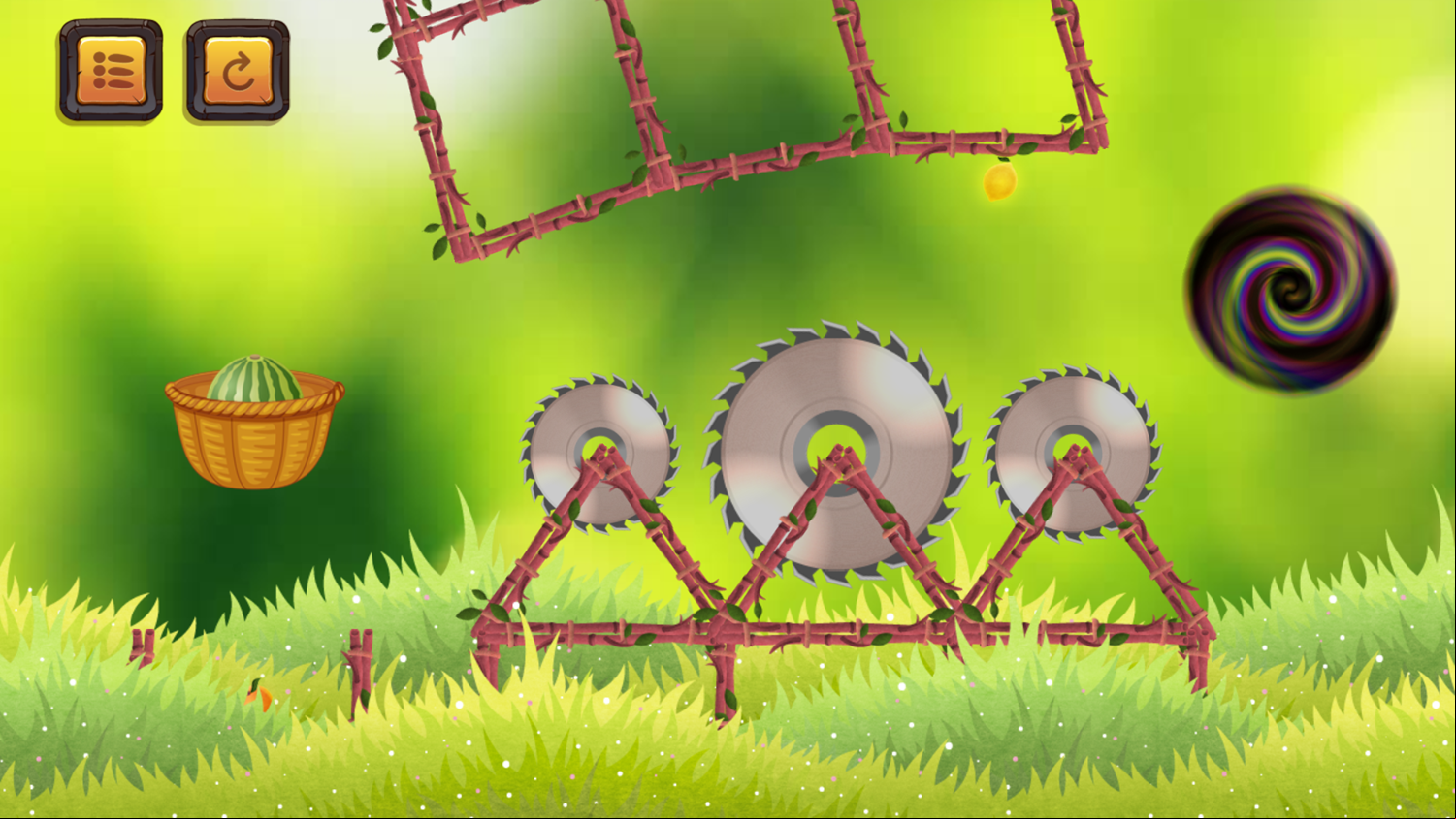 Mortar Watermelon Game Next Level Screenshot.