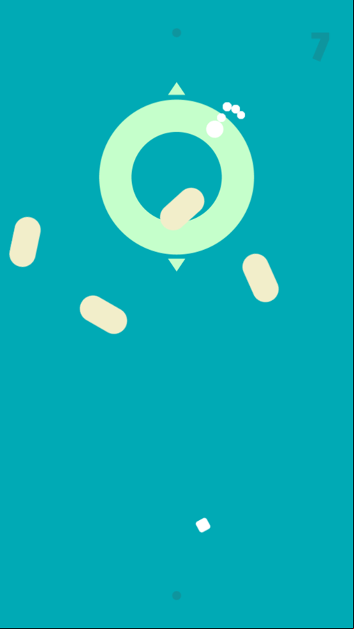 Moving Chaotic Spin Game Play Screenshot.