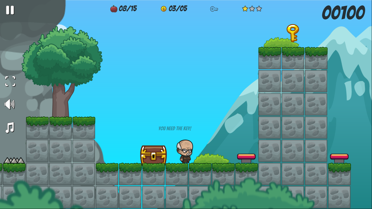 Mr Apple Adventures Game Get Key Screenshot.