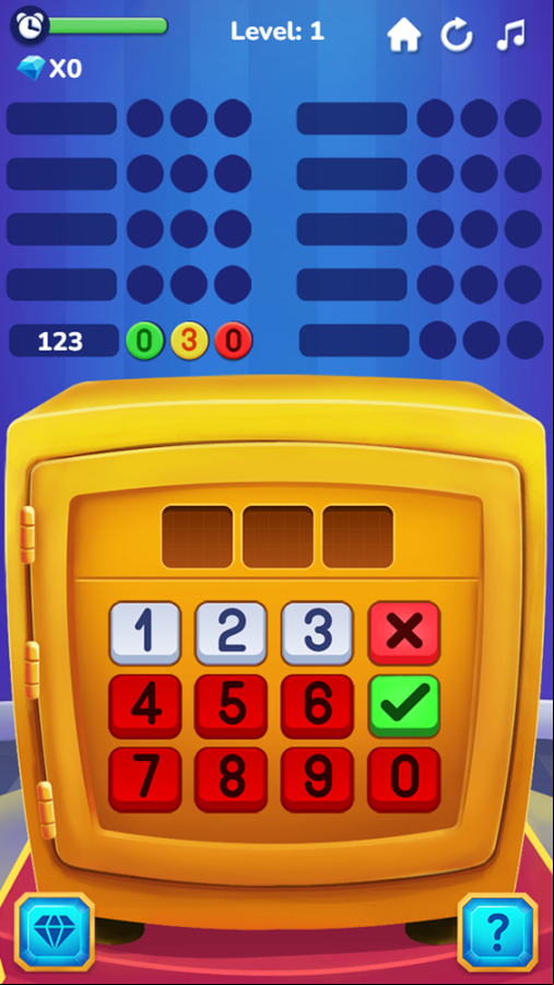 Mr Hacker the Museum Hunt Game First Guess Screenshot.
