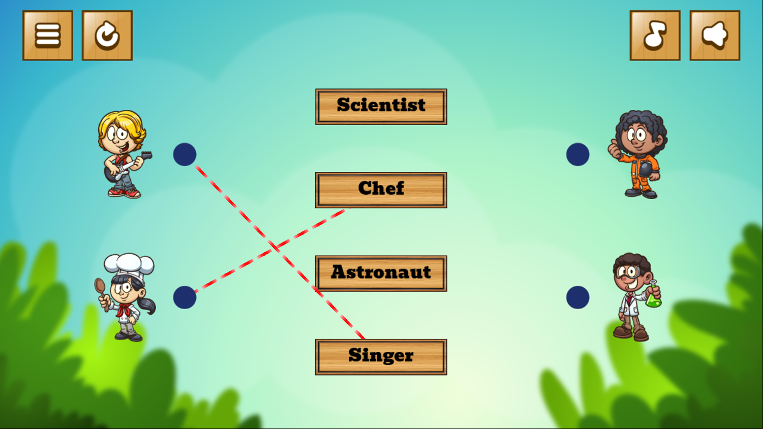 My Job Game Level Match Screenshot.