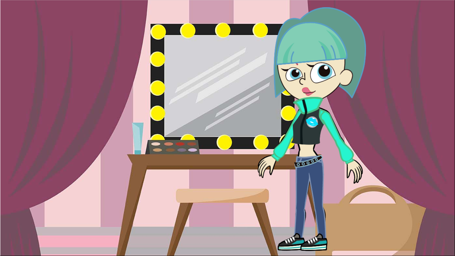 My Model Girl Picture Saved Screenshot.