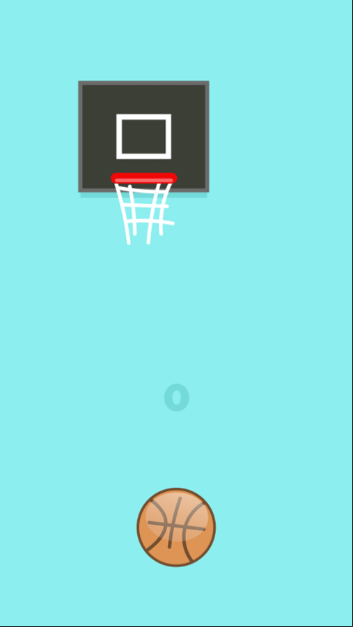 Nice Throw Game Start Screenshot.