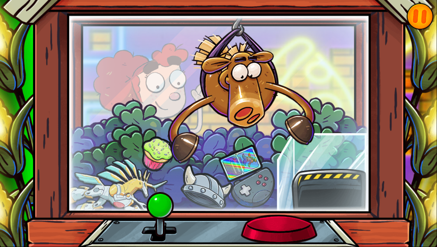 Nick Arcade Game Stage Select Hoof Machine Screenshot.