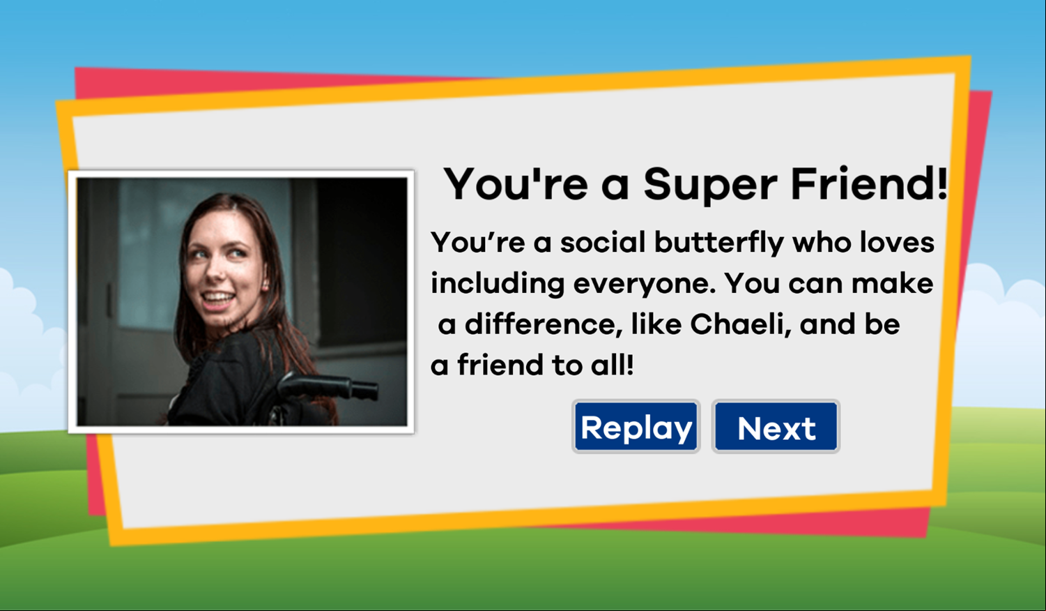 Nick How You Can Help Others Game Result Screenshot.