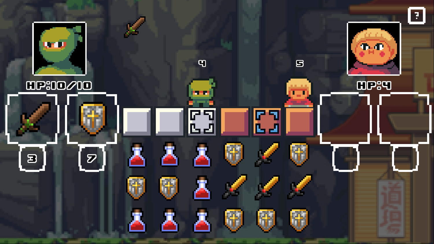 Ninja Sword Adventure Game Screenshot.