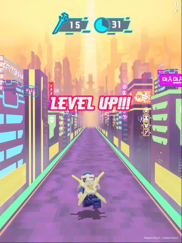 Ninjago Keytana Quest Game 1st Level Complete Screenshot.