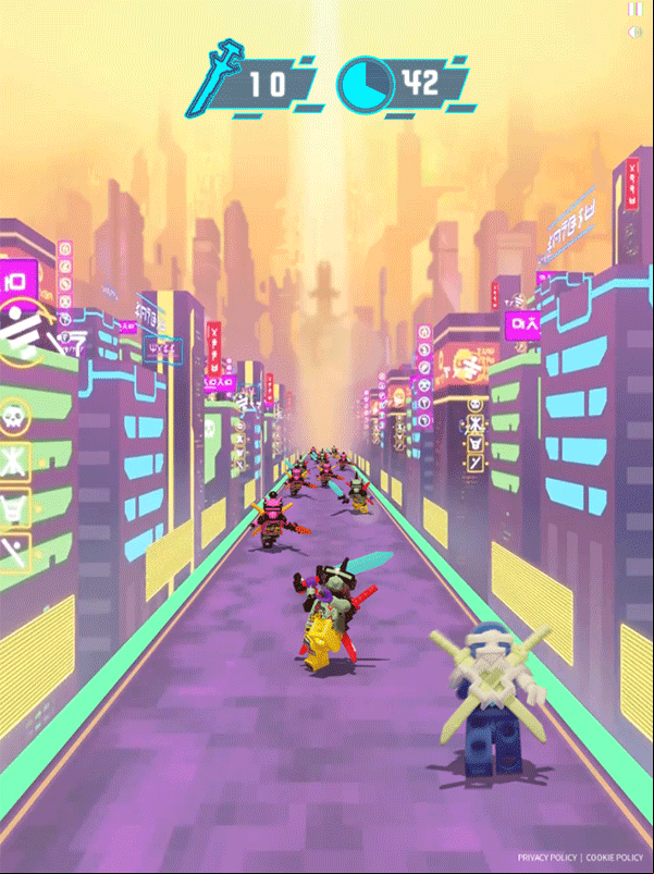 Ninjago Keytana Quest Game 1st Level Screenshot.