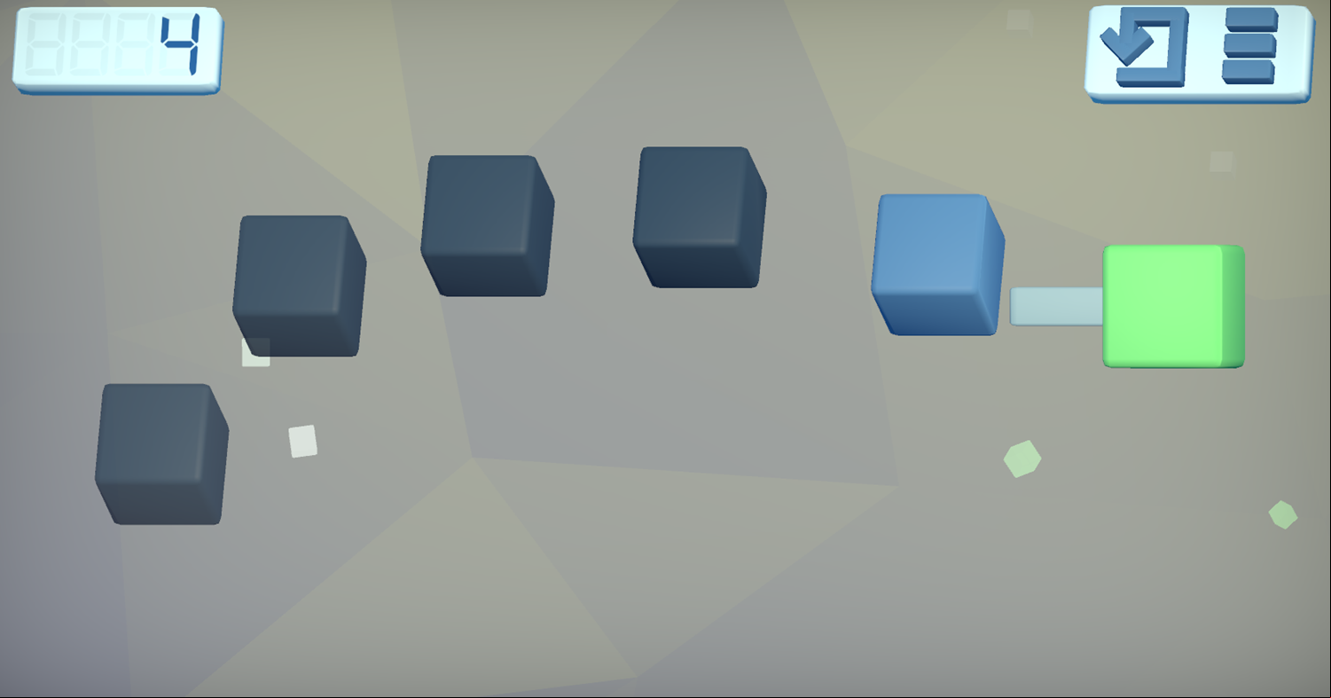 Nodes Game Level Complete Screenshot.