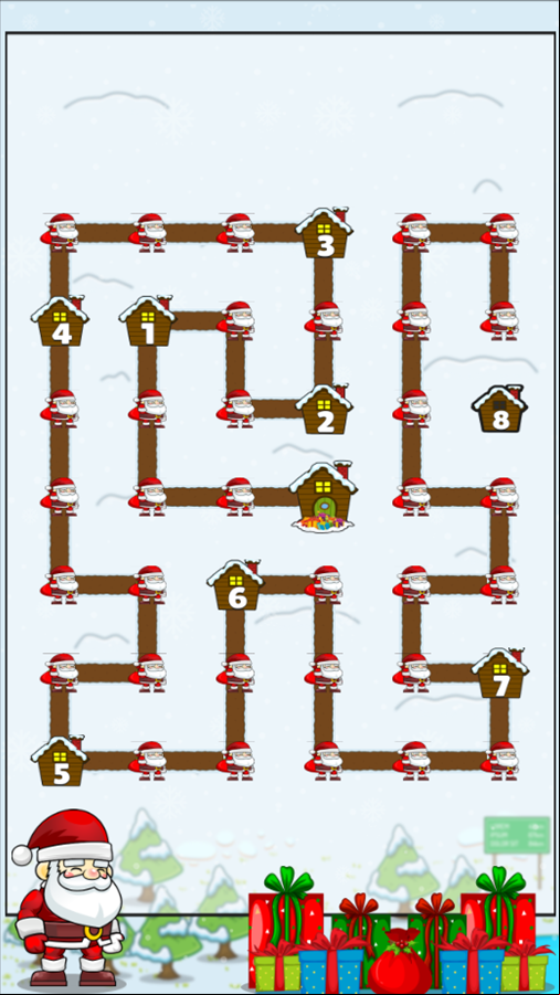 Noel Navigates Gameplay Screenshot.