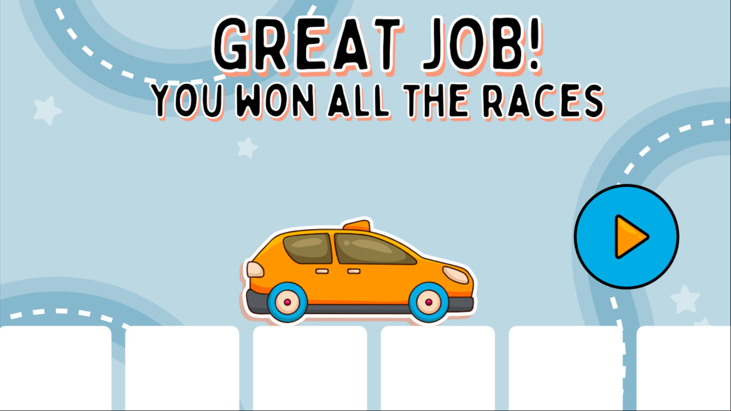 Number Patterns Game Complete Screenshot.