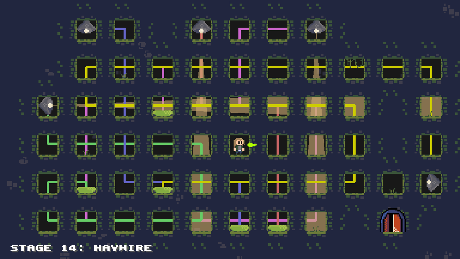 Oasis Game Haywire Level Screenshot.