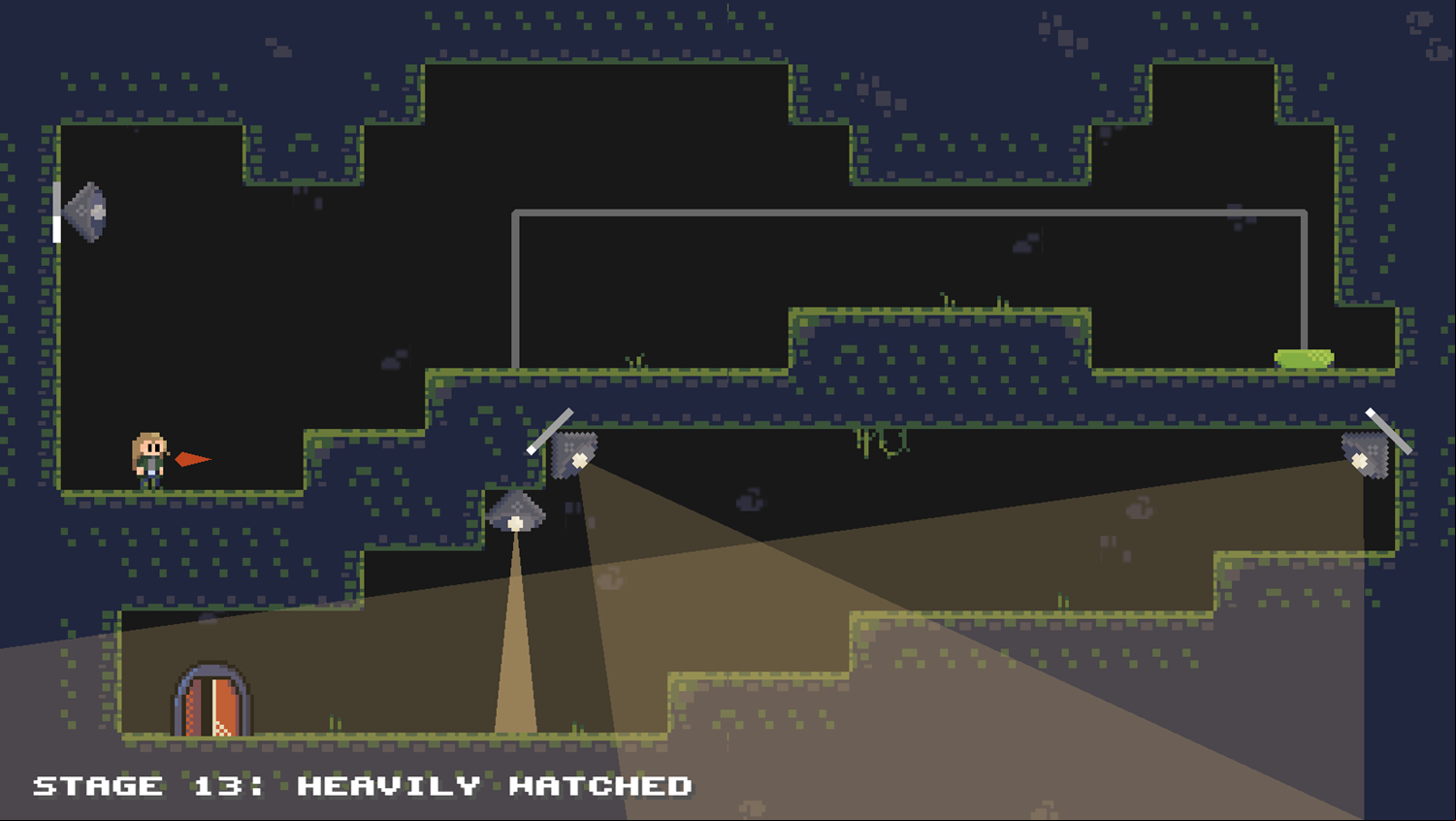 Oasis Game Heavily Watched Level Screenshot.