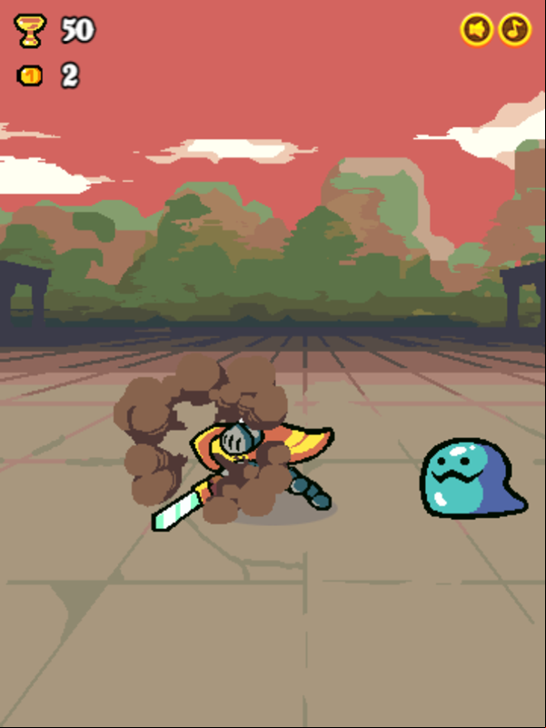 One Stop Chop Game Play Screenshot.