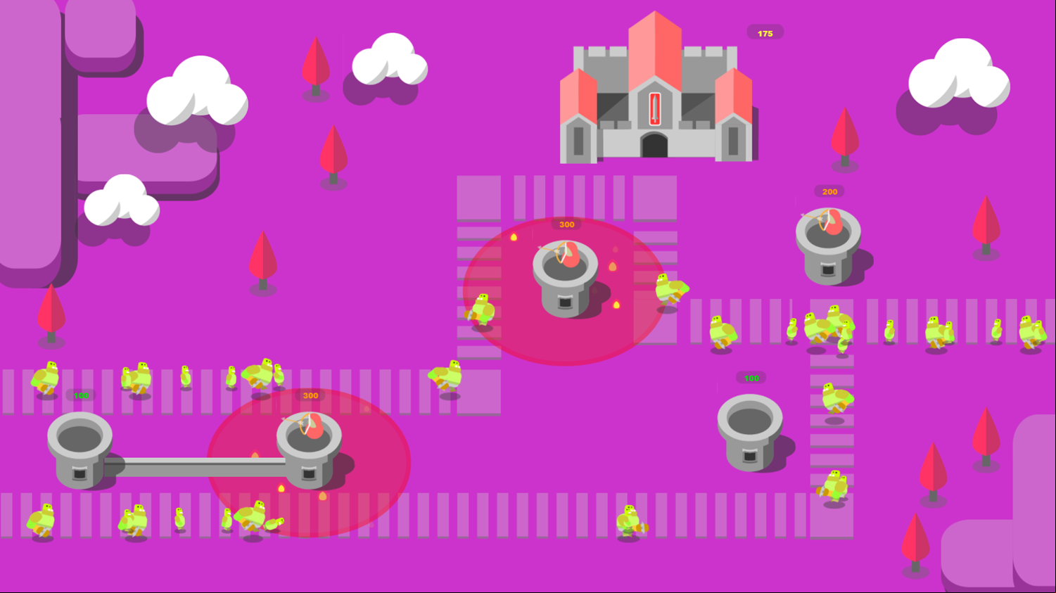 Orcs Rush Game Next Level Screenshot.
