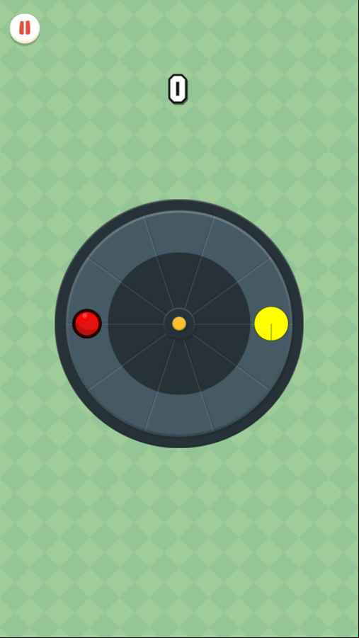 Pac Rush Game Start Screenshot.