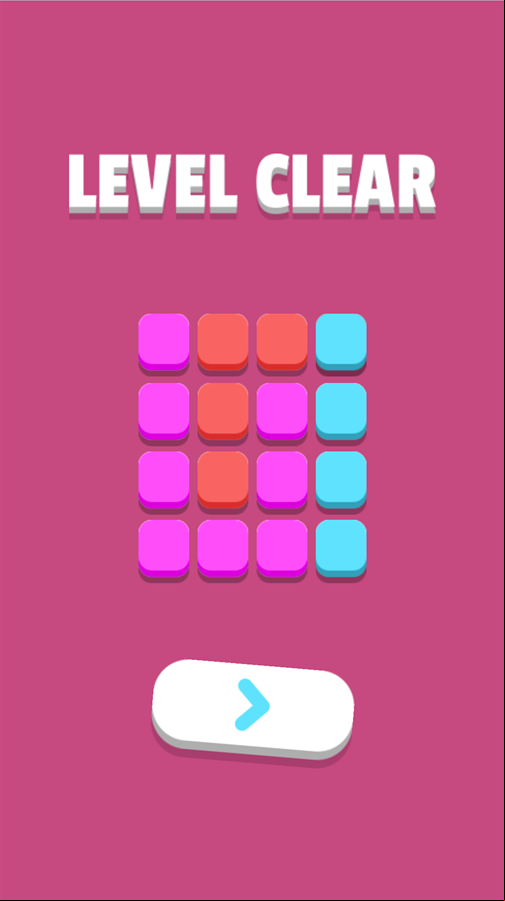 Path Painter Game Level Clear Screen Screenshot.