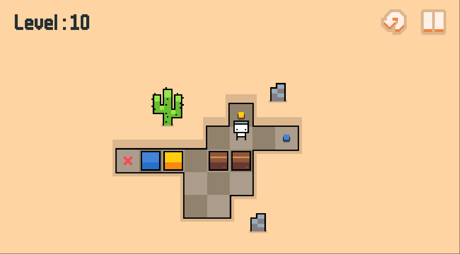 Pathway Puzzle Game Level Progress Screenshot.