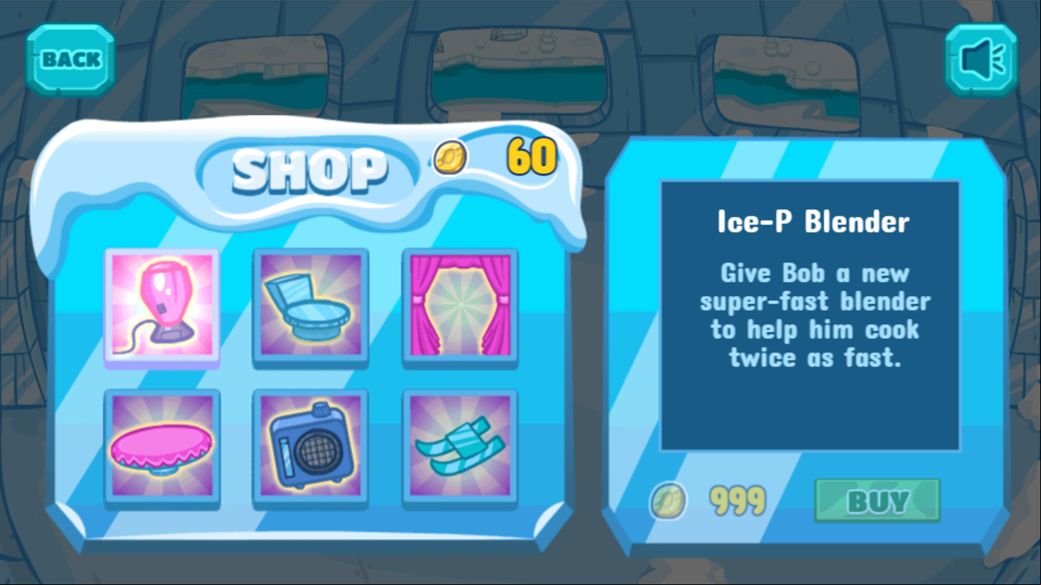 Penguin Cafe Shop Screenshot.