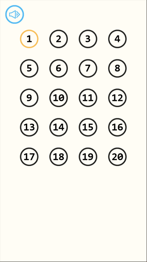 Pull Pin Level Select Screenshot.